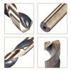 sourcing map Reduced Twist Drill Bit 19.5 mm High-Speed Steel