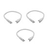 1FT T5 T8 LED Lamp Connecting Cords, Dual-Ended Connector Cable
