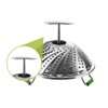 Stainless Steel Collapsible Steamer Basket - 9" Insert for Pots