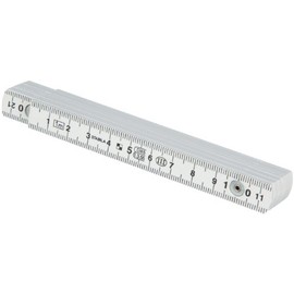 STABILA Plastic Folding Ruler Type 1104 1m White Metric Scale