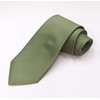 GANJI Business Necktie, Jacquard Woven Solid Solid Color Necktie, Made
