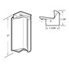 FHC F2580 Sliding Window Latch & Pull Spring Loaded -