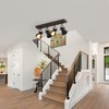 SEEBLEN 4-Light Kitchen Light Fixtures - Adjustable Ceiling/Wall Mount Spotlight,