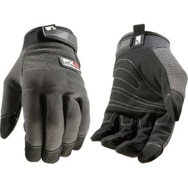 Wells Lamont FX3 Extreme Dexterity - Guantes de trabajo multiusos, visualización táctil, gris extragrande 7850