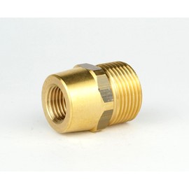 Adapter M22 x 1.5 Male Nipple x 1/4 Inch Female for Pressure Washer Hose Lance Gun