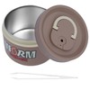 Fishing Bait Container, Insulated Stainless Steel, Live Bait Storage, Worm