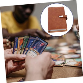 Operitacx Card Organiser, ID Card Holder, Trading Card Album, Bank Card Album, Photo Album, Card Binder, Playing Card Album, Storage, Membership Card, Card Position, Card Book, Card Holder, PU Leather