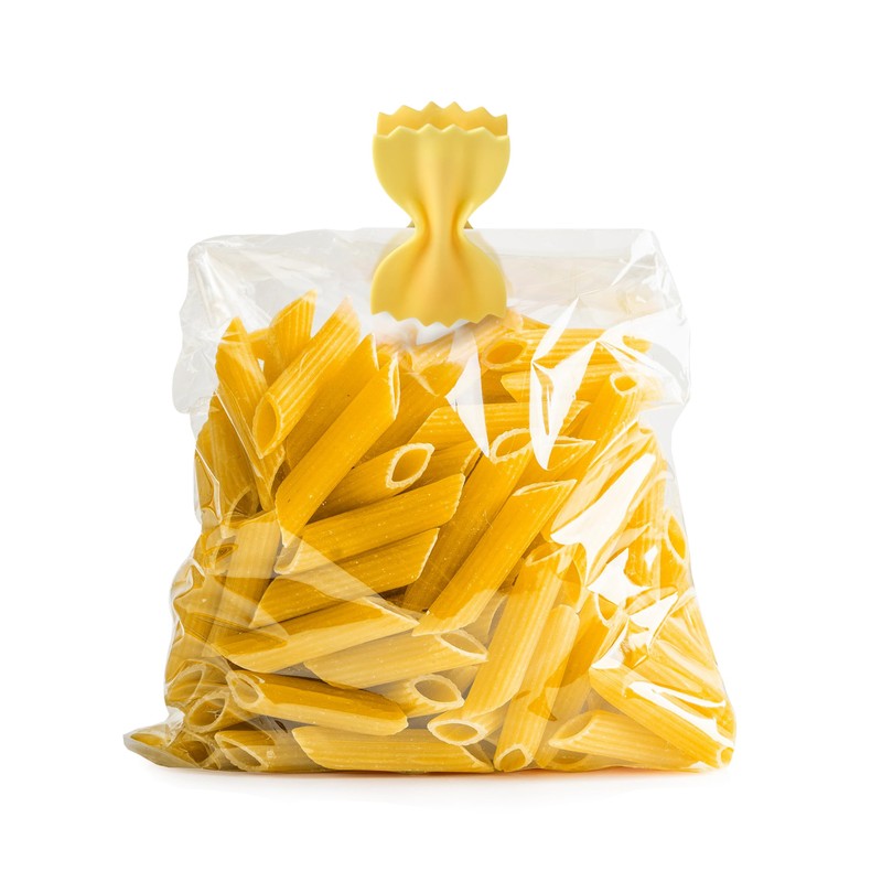 Genuine Fred SNACKARONI Pasta Bag Clips, Set of 4, Two