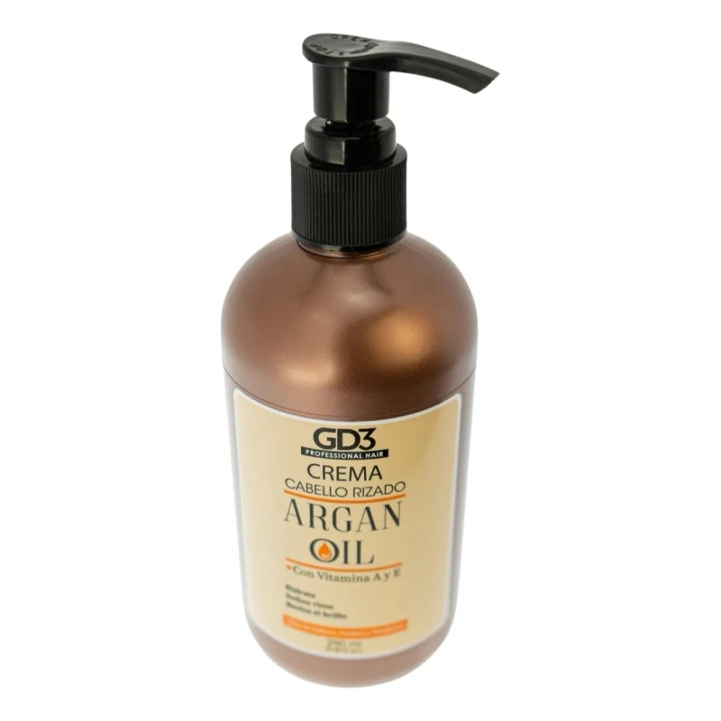 Crema Para Rizos Con Aceite De Argn Gd3 290 Ml