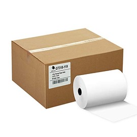 (50) Gorilla Supply 3 1/8 x 119 Thermal Paper Receipt Rolls 3.125 x 119 ft, Credit Card, POS/Cash Register Paper, for First Data FD100 FD200 FD300 Hypercom T77, BPA Free, 50 Rolls