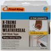 Frost King Brown EPDM Rubber Foam Weather Stripping Tape For