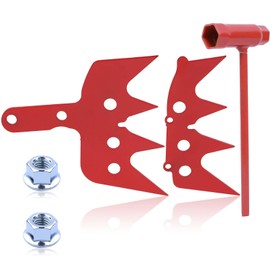 Hyceker 460 Felling Dogs Dawgs Bumper Spike For Husqvarna 460 Rancher 461 Jonsered CS2255 RedMax GZ550 Chainsaws, Heavy Duty Large Inner Outer Felling Spikes Set Bar Scrench, Husky 460 Chain Saw Parts