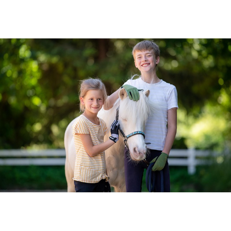 Roeckl Sports Tryon Kids Summer Riding Gloves Berry 4