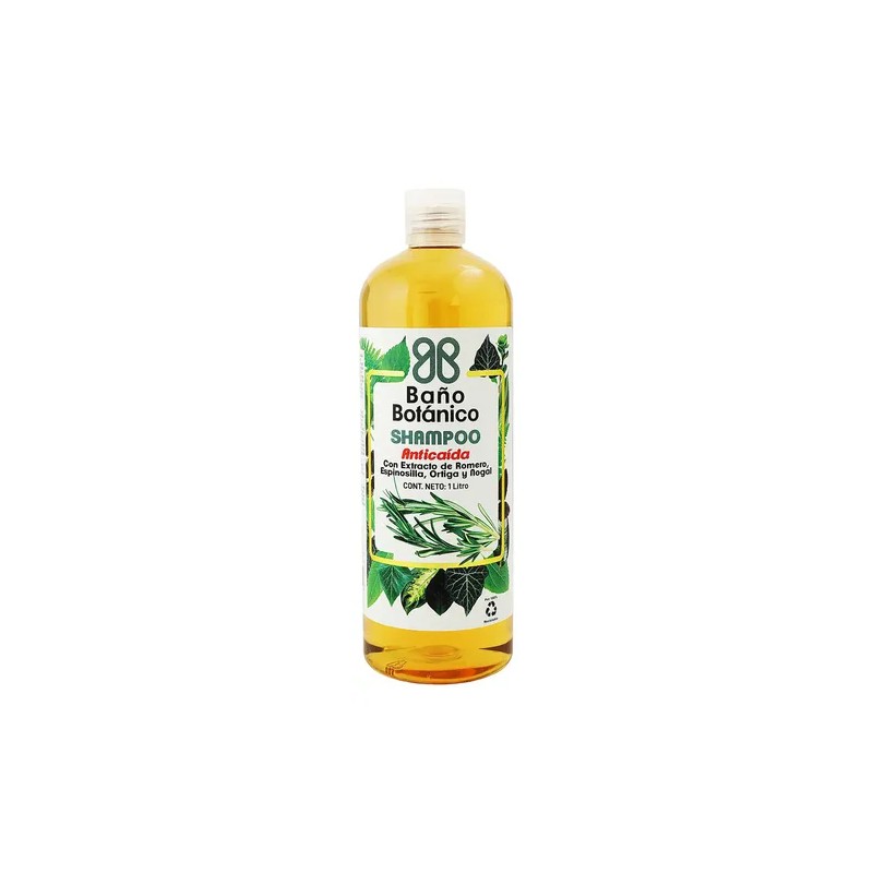 Shampoo Baño Botanico Extracto De Romero (anticaida) 1 Lt