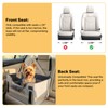 Veehoo Dog Car Seat for Small Medium Dogs Back Seat