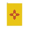 ZKPeFeH New Mexico State Flag Golf Towel with Carabiner Clip