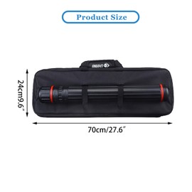 Fesatccoz Return Recurve Bow Case, Archery Multi Pockets, Storage Bag, Blue, Hunting Accessories for Recurve Bow, 70 x 24 x 6 cm