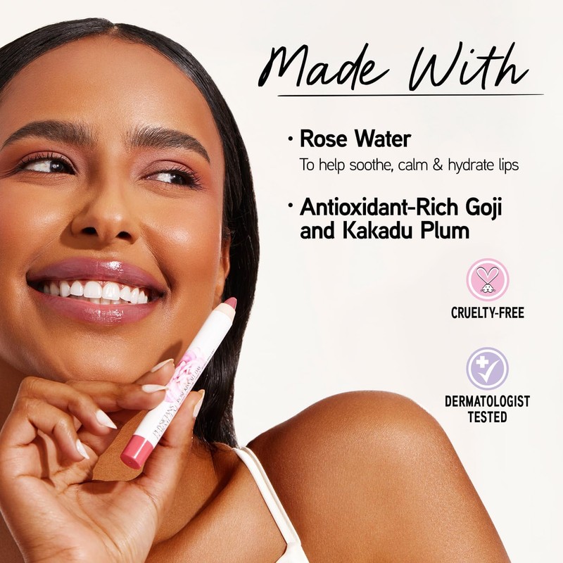 Physicians Formula Rosé Kiss - Lápiz labial brillante para todo