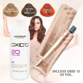 Tinte Para Cabello Alfaparf Evolution 60gr + Peroxido 20vol Tono 10NB - Rubio Extraclaro