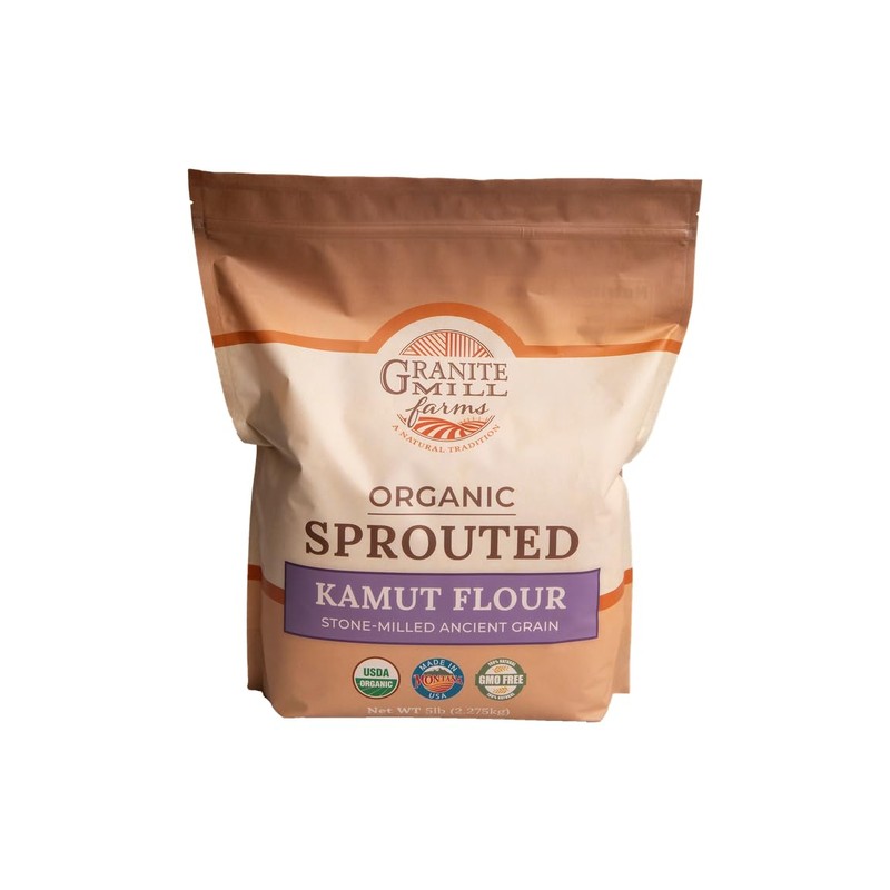 Sprouted Organic Ancient Grain Flour Collection by Granite Mill Farms,