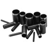 Leather Punch Cutter Set Hollow Punch Cutter 1-15mm Leather Hole