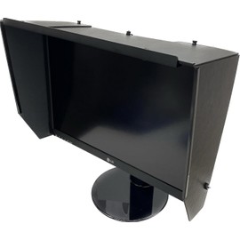 Photodon 29–33.9" Wide Adjustable Monitor Hood - Enhances Privacy & Reduces Glare (Measured by Width, Not Diagonal)