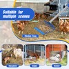 Large Chicken Poop Scooper, Heavy Duty Chicken Coop Scoop for