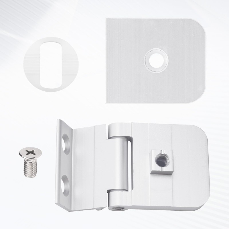 Glass Shower Door Hinges Replacement Fits 1/4 Inch Glass Shower