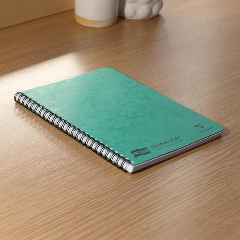 Clairefontaine 4853Z Notebook Europa Notemaker with Spiral Bound 60 Sheets