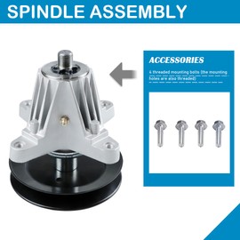 Dibanyou Spindle Deck Assembly with Pulley for MTD Cub Cadet Troy Bilt 618-06981 918-06981 XT1-LT50 XT2-LX50 13AQA1KQ897 50" Decks Mower