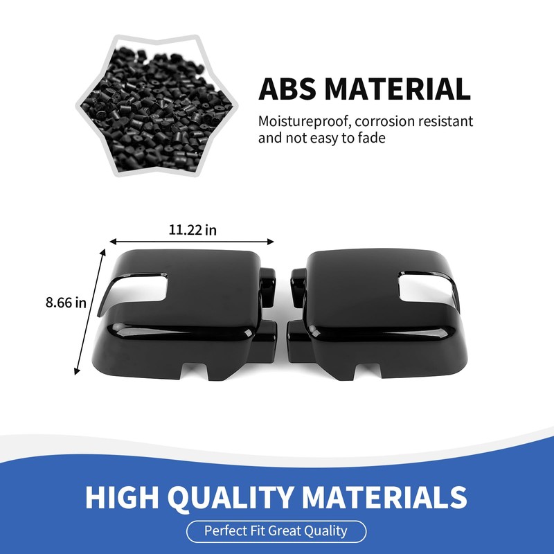 RAZPOY Rearview Mirror Cover Side Mirror Shell Trim Compatible with