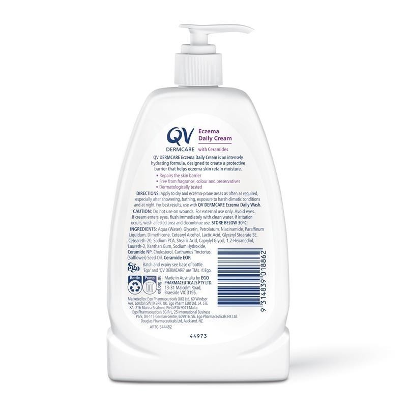 EGO QV Dermcare Eczema Daily Cream (350g)