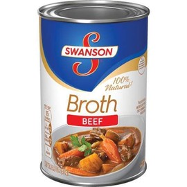 Swanson 100% Natural Beef Broth 14.5 Oz (Pack of 4)