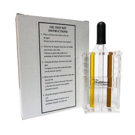 FryOilSaver Co. Fryer Oil Visual Test Kit, Two Color Analysis Deep Fryer Grease Visual Test Kit w/Eye Dropper, Monitor Frying Grease Quality for Kitchen, Restaurant, Food Truck - FC3017B FMP 538-1000