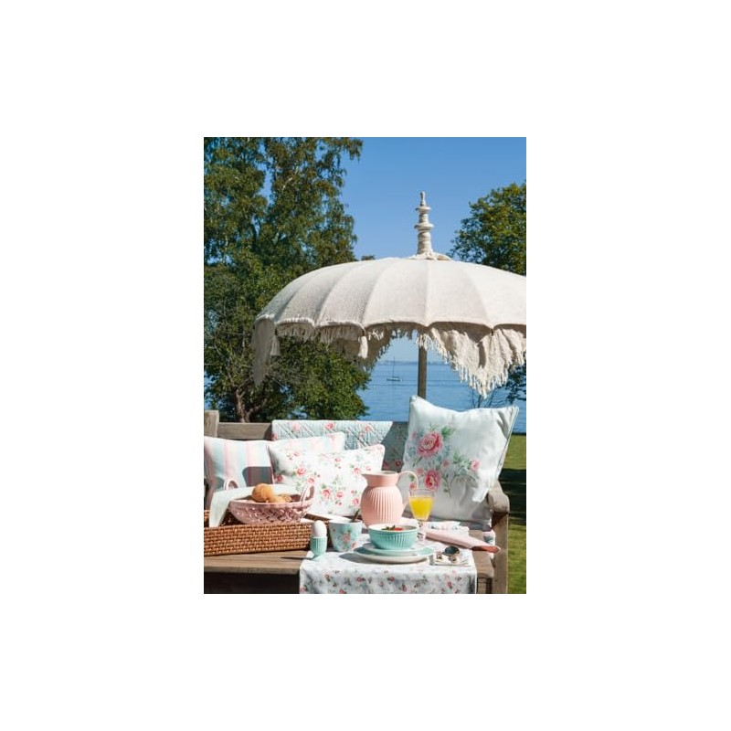 GreenGate Napkin with Lace Sybille White