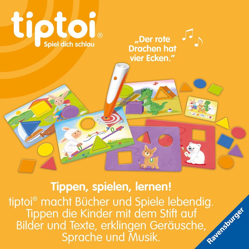 Ravensburger tiptoi Game 00168 – My Colours and Shapes, Educational