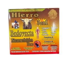 Hiero Vitamin B12 3 en 1 - B12 Antioxidant Dietary Supplement for Healthcare with Complex B Complex, Calcium, Lysine, Vitamins, and Other Nutrients