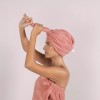 Vianney Toalla Magica Para Cabello Tulum Deep Rose Vianney Color
