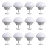 Yikki 12Pcs Mushroom Duvet Clips, Non-Slip Duvet Cover Clips to