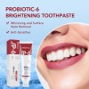 SP-6 Ultra Brightening Probiotics Toothpaste - 120g Sensitive Teeth Whitening