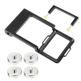 CS PRIORITY Handheld Gimbal Vertical Switch Adapter Mount Plate Kit 1/4 Zoll Gegengewicht für Go 9 In Mobile 4 Stabilisator (Set D)