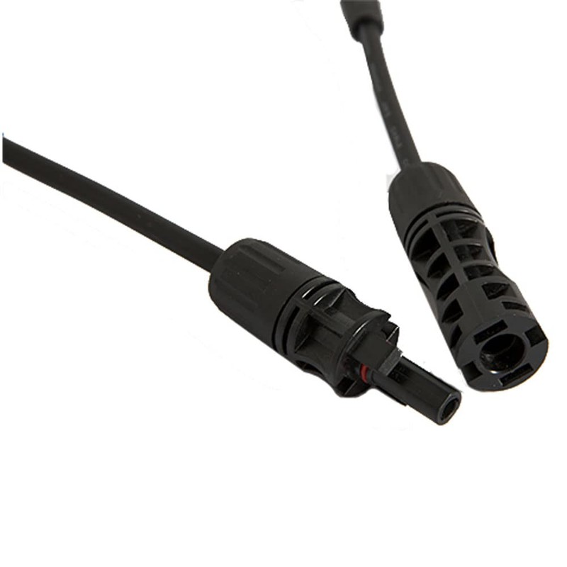 ZkeeShop 1 Pair Solar Cable Y Splitter Plug Solar Panel