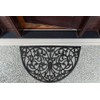 DII DII Rubber Doormats Collection All Weather, 24x36, Wrought Iron