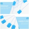 Healifty 100pcs Hisopos Oral Desechable Cuidado Esponjas Diente Limpieza Boca