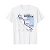 Yokohama Minatomirai Japan Railway – Souvenir Route Map T-Shirt