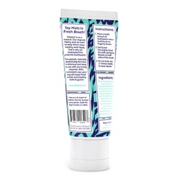 Petpost | Toothpaste for Dogs - Coconut Oil and Baking Soda Based Dental Gel That Naturally Eliminates Bad Breath - Dirt, Gunk, and Tooth Buildup Gone - Mint Flavor 4 oz.