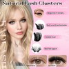 Fluffy Lash Clusters 60D 80D 100D 150D Volume Eyelash Clusters