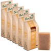 5 Pack Jabón Artesanal Natural Miel y Avena 100 G