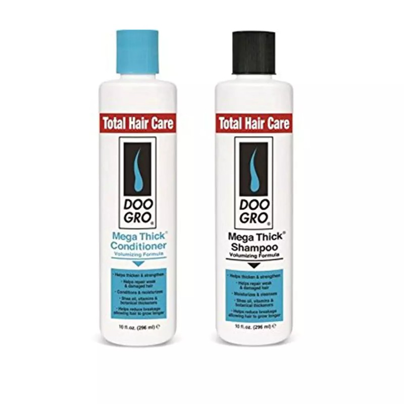 Doo Gro Mega Thick Growth Kit (Shampoo, Conditioner, Oil, Hair
