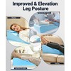 Knee Surgery Pillow Straight Double Leg for Swelling & Blood